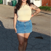 Claudia Cargo Mini Skirt