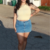 Claudia Cargo Mini Skirt