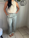 Satin Wide Leg